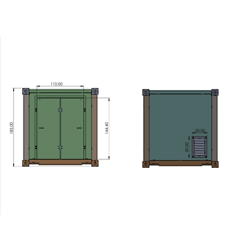 DPS Container Office 40ft 1/14