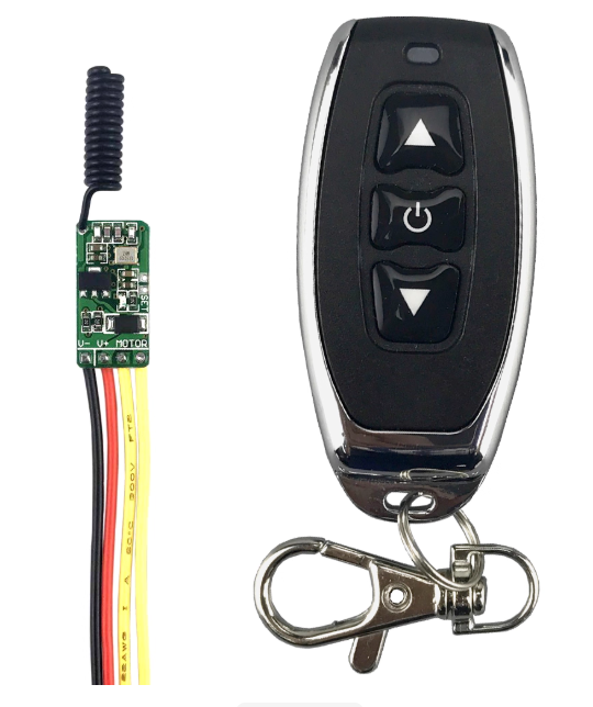 Compatible with N20 370 550 reducer motor micro wireless remote control for forward and reverse rotation stop module