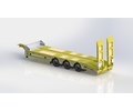 DS.26 TRAILER LOWBED WITH DRAWBAR