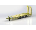 DS.26 TRAILER LOWBED WITH DRAWBAR
