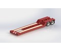 DPS TRAILER 041 LOWBOY 2AXLE RAMPS FLIP 1/14 WITH FENDER