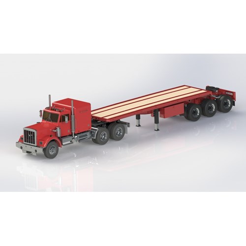 DS26-TRAIN-B-DOUBLE TRAILER A CA-US-AU 32FT