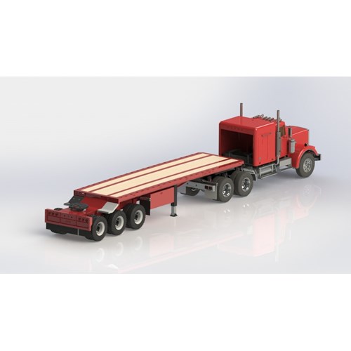 DS26-TRAIN-B-DOUBLE TRAILER A CA-US-AU 32FT