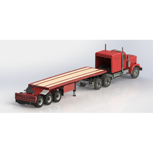 DS26-TRAIN-B-DOUBLE TRAILER A CA-US-AU 32FT