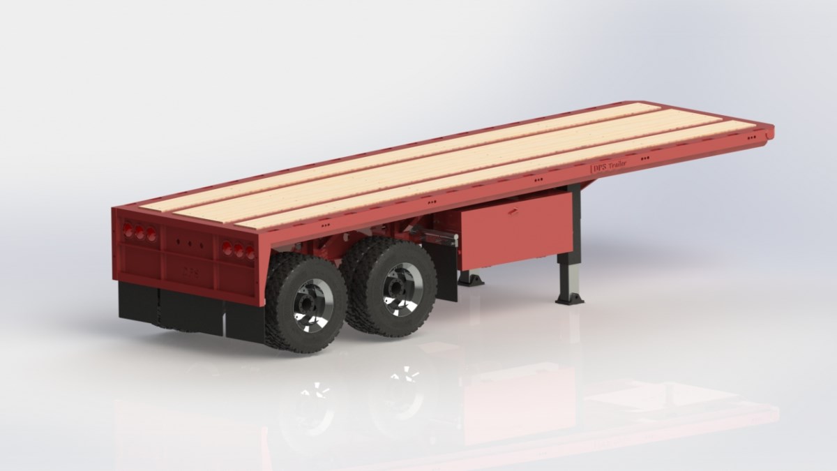 DS26-TRAILER FLATBED 28FT