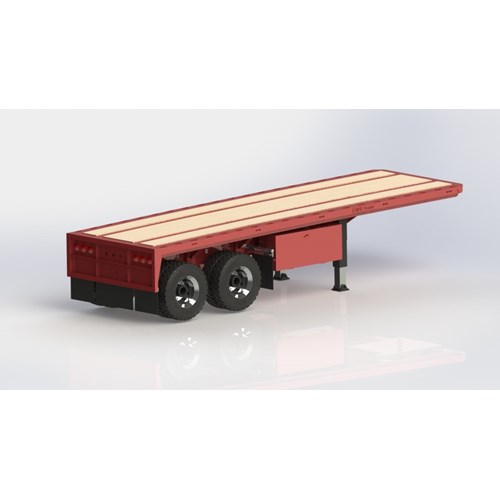 DS26-TRAILER FLATBED 28FT