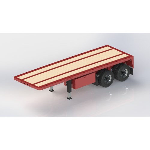 DS26-TRAILER FLATBED 28FT