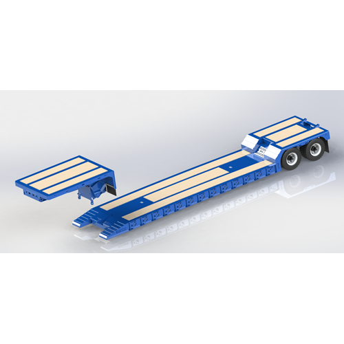 DS.26.003.LOWBOY TRAILER 043 2AXLE