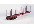 DS.26.009.TRI-AXLE LOG TRAILER 50.9FT