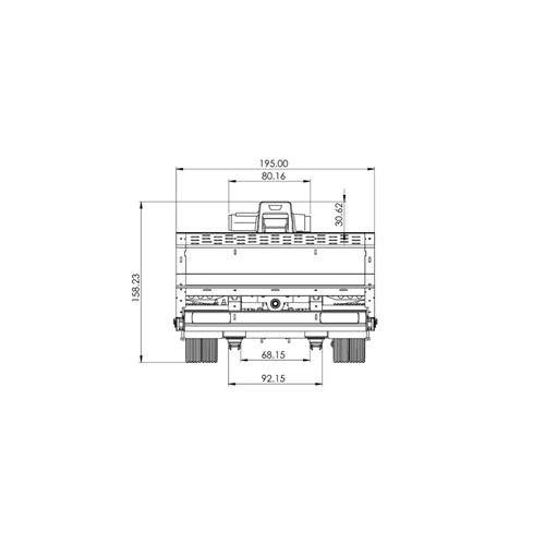 DPS.026.440B-LANDOLL SPREAD AXLE