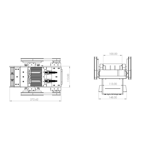 DPS JAW CRUSHER STONE MACHINE MODEL 1:14 VER1.0