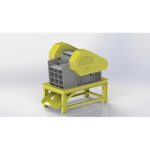 MOBILE ROCK CRUSHER COMBO WITH STAND, 1/14 SCALE