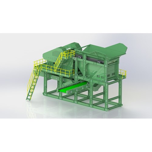 D26.012.000 FIXED Stationary JAW CRUSHER SYSTEM 2