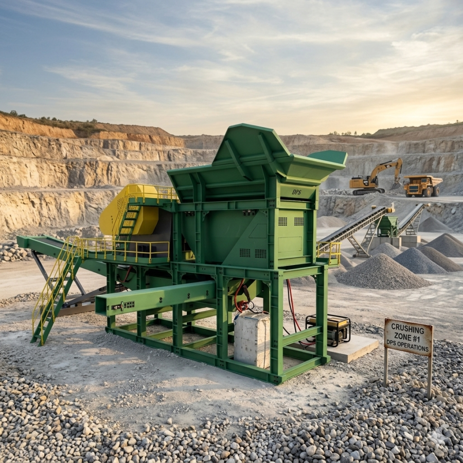 D26.012.FIXED Stationary JAW CRUSHER SYSTEM