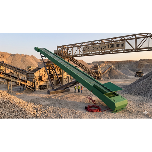 DPS 1300mm Model Cleated Belt Conveyor - Width 90mm