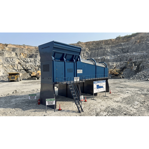 DPS TROMMEL 2-COMPARTMENT 1/14 RC FULL METAL STAINLESS STEEL