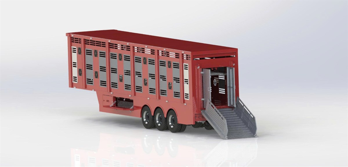 D26.020.EURO LIVE STOCK TRAILER