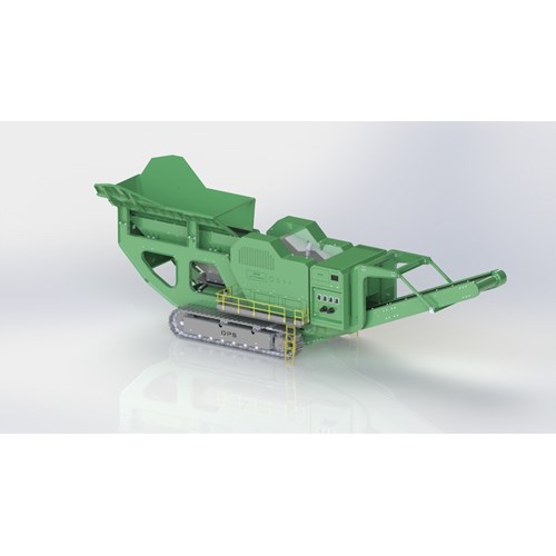 D26.017.Mobile Jaw Crusher Model 1:14 Scale