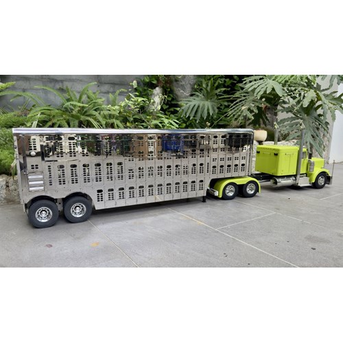 DPS CATTLE LIVESTOCK TRAILER 2AXLE - LENGTH : 900MM