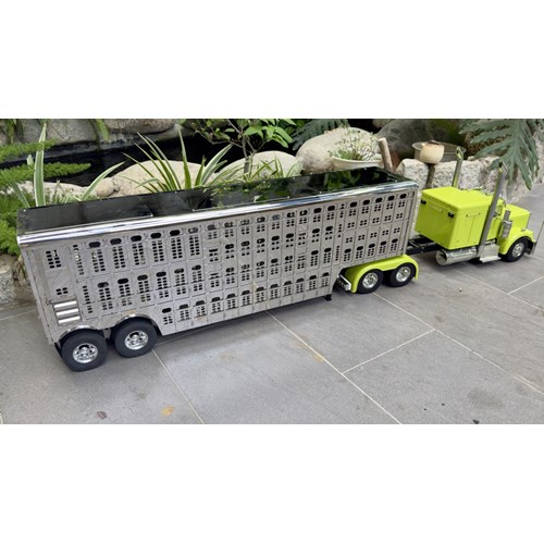 DPS CATTLE LIVESTOCK TRAILER 2AXLE - LENGTH : 900MM