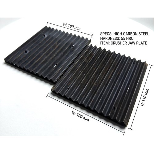 DPS Crusher Jaw Plate set