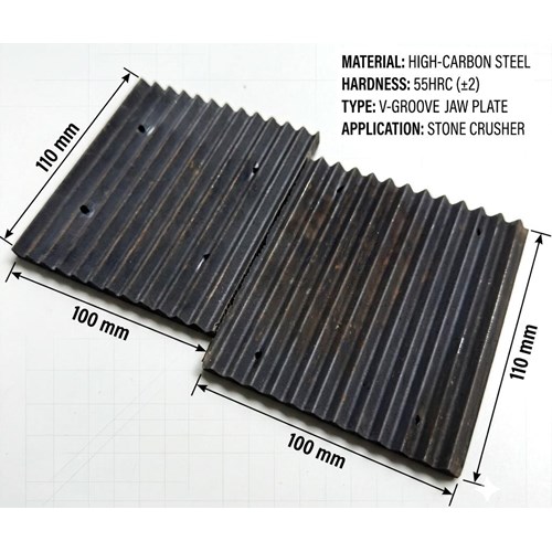 DPS Crusher Jaw Plate set