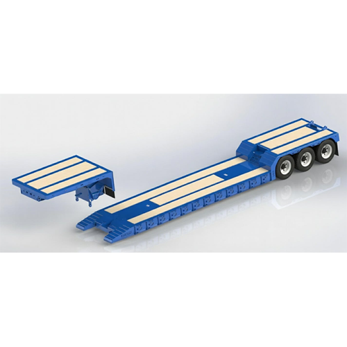D26.010.LOWBOY 043 TRIAXLE RAMPS FLIP