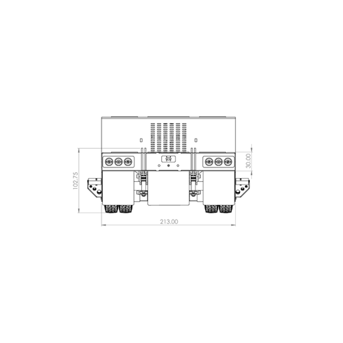 D26.010.LOWBOY 043 TRIAXLE RAMPS FLIP