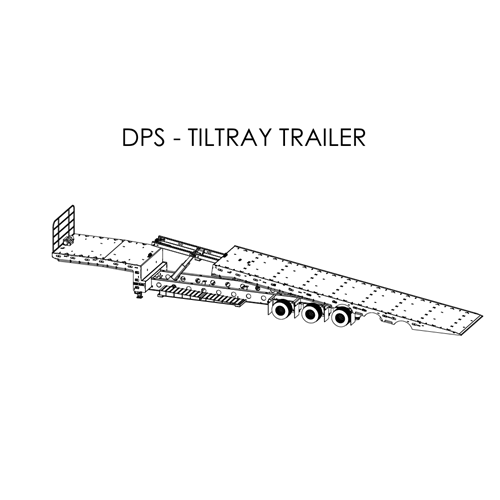 DS.26.022.TILT TRAY TRAILER TRIAXLE
