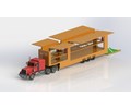 DPS26.024 TRAILER TRANSPORTER WITH STAGE LIVERY