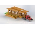 DPS26.024 TRAILER TRANSPORTER WITH STAGE LIVERY