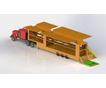 DPS26.024 TRAILER TRANSPORTER WITH STAGE LIVERY