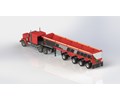 D26.026 TRAILER HEAVY LIVE BOTTOM 1/14 SCALE