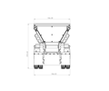 D26.026 TRAILER HEAVY LIVE BOTTOM 1/14 SCALE