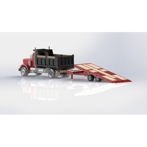 DS.26.28 TILT TRAILER 2AXLE