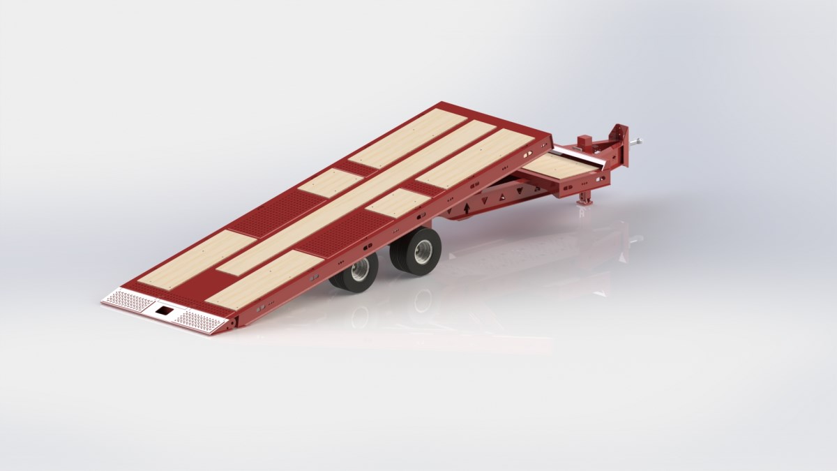 DS.26.28 TILT TRAILER 2AXLE