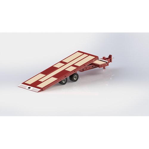 DS.26.28 TILT TRAILER 2AXLE