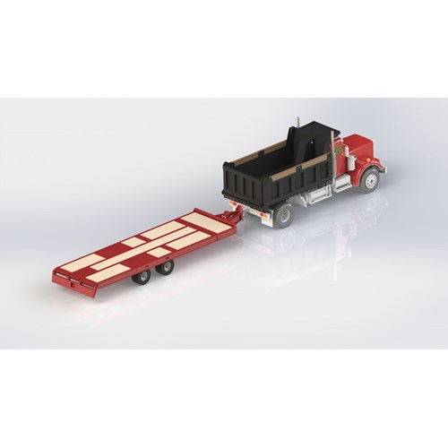 DS.26.28 TILT TRAILER 2AXLE