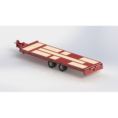 DS.26.28 TILT TRAILER 2AXLE