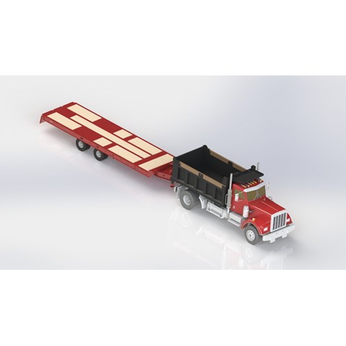 DS.26.28 TILT TRAILER 2AXLE