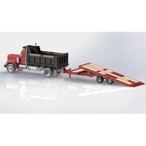 DS.26.28 TILT TRAILER 2AXLE